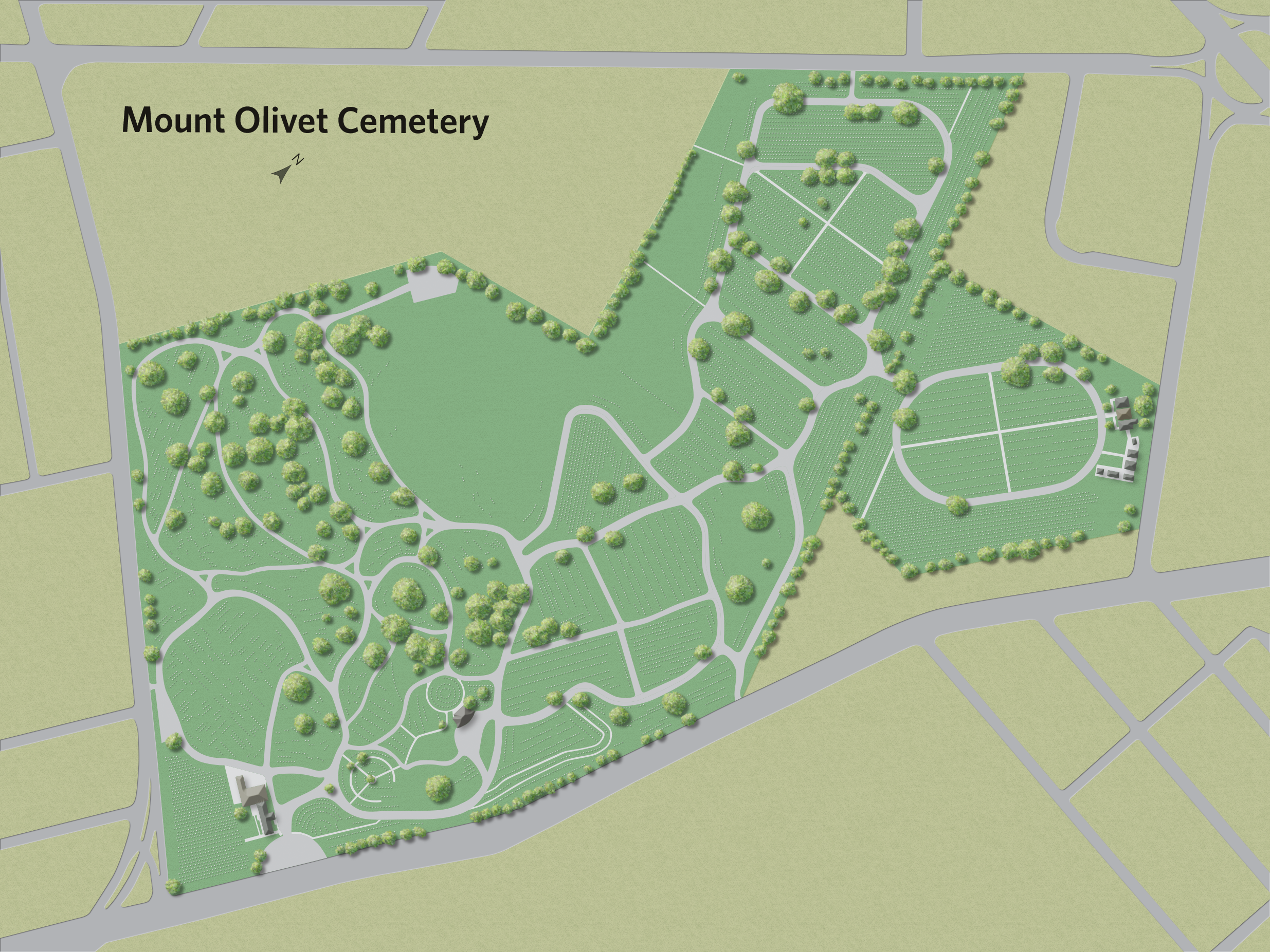 Mt. Olivet Cemetery Base Layer